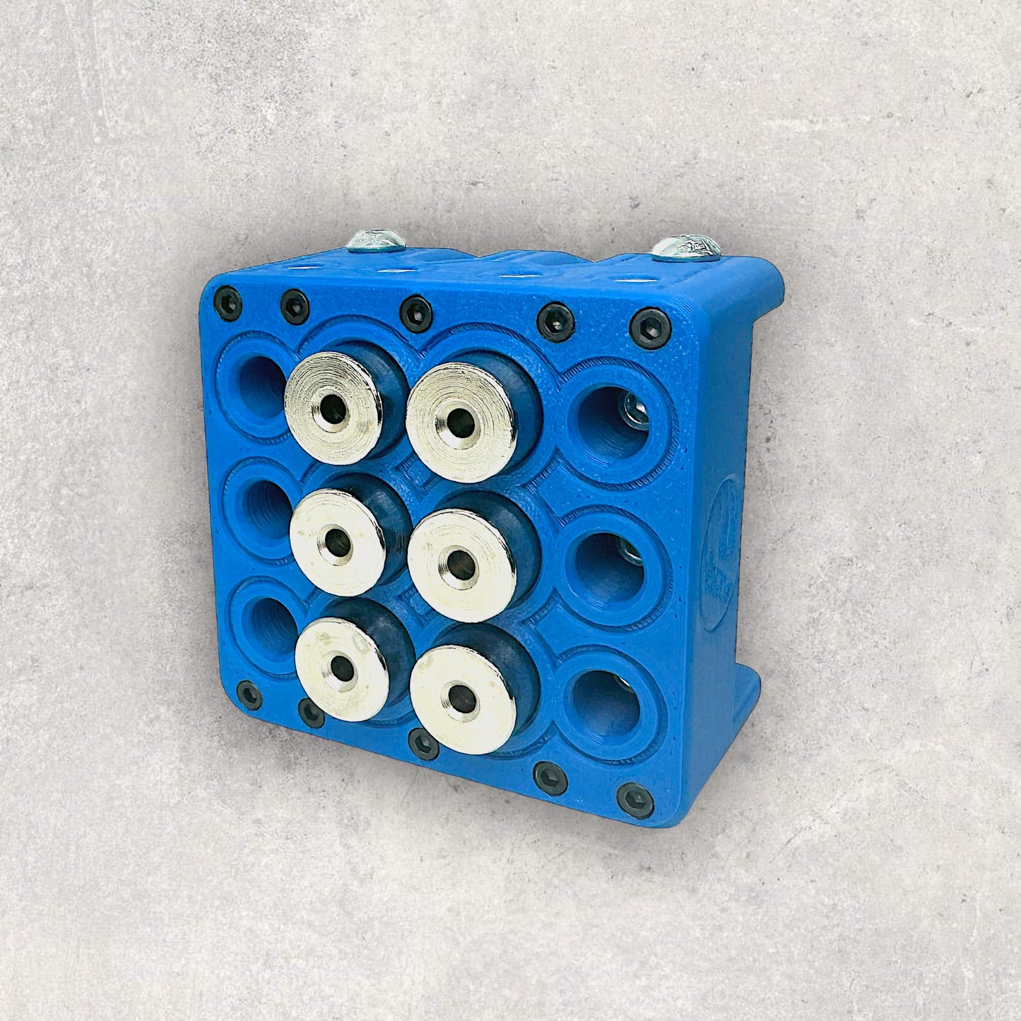 8020, 80/20, 2020, 2060, 2020 aluminum, 2060 aluminum, 2020 aluminium, 2060 aluminium, 20 Series, Aluminum Extrusion, Drilling Jig, Precision Drilling, Precision Hand Tool, 2060 Hex Freehand Drilling Jig, Top View
