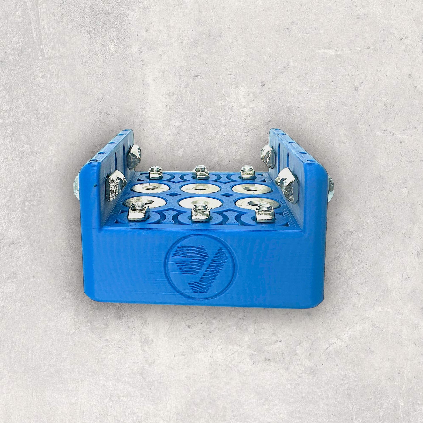 8020, 80/20, 2020, 2060, 2020 aluminum, 2060 aluminum, 2020 aluminium, 2060 aluminium, 20 Series, Aluminum Extrusion, Drilling Jig, Precision Drilling, Precision Hand Tool, 2060 Hex Freehand Drilling Jig, Bottom Upright View