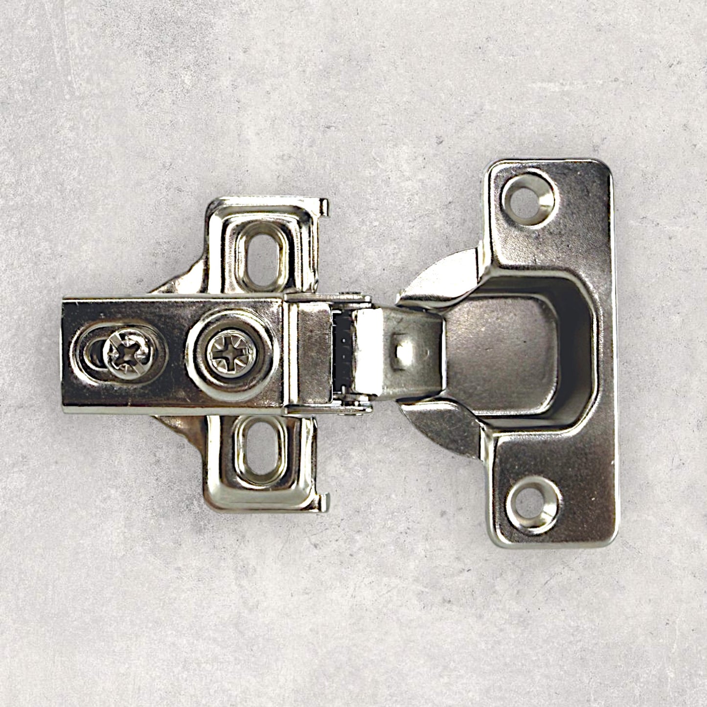 The Aluminum Carpenter, 8020, 80/20, Aluminium extrusion, Aluminum extrusion, Fixtures, Fasteners, Tools, 20 Series Cabinet Door Hinge, Cabinet Door Hinge, Back View