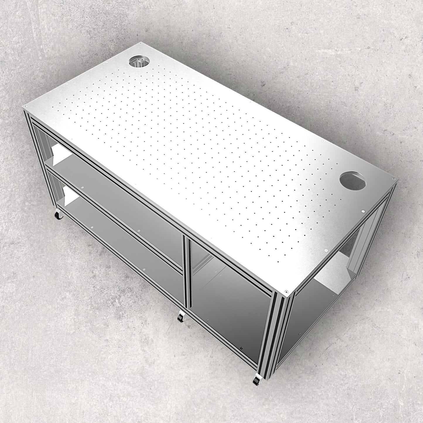 Research Laboratory Mounting Table (Download)