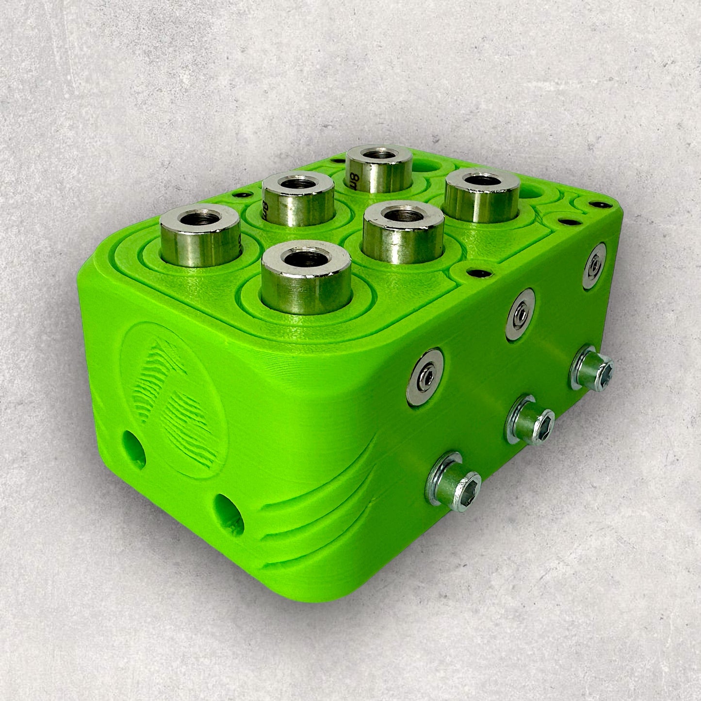 8020, 80/20, 3030, 3060, 3030 aluminum, 3060 aluminum, 3030 aluminium, 3060 aluminium, 30 Series, Aluminum Extrusion, Drilling Jig, Precision Drilling, Precision Hand Tool, 3060 15 & 45 & 75mm Offset Drilling Jig, Left Front View