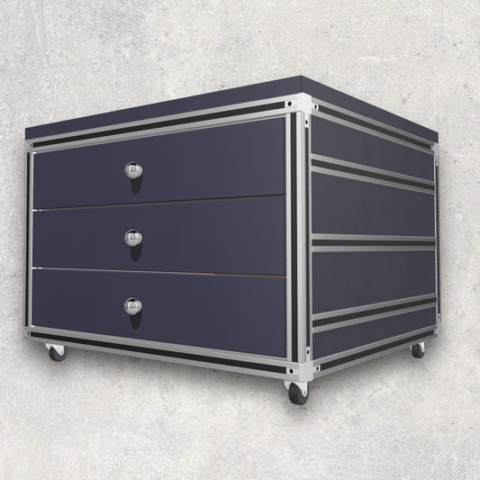 8020, 80/20, 2020, 8020 Design, Aluminum Design, Aluminium Design, Aluminum Extrusion Design, Aluminium Extrusion Design, Aluminum Extrusion, 3d Model, 3 D Model, Digital, Download, Digital Download, Extruded Aluminum, Extruded Aluminium, Multifunction Printer Desk,  Multifunction Printer Table, Mobile Desk, Mobile Table, Printer Desk, Printer Table, Printer Stand, Right Drawers Closed View