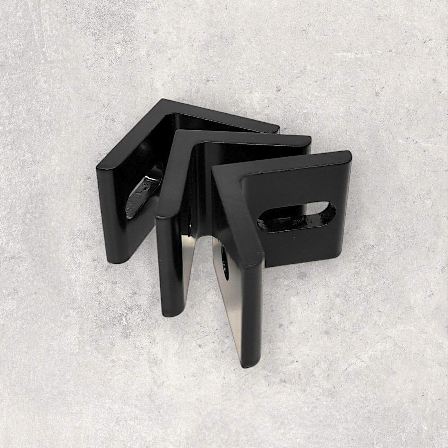 4040 Black Bracket (Set of 4)