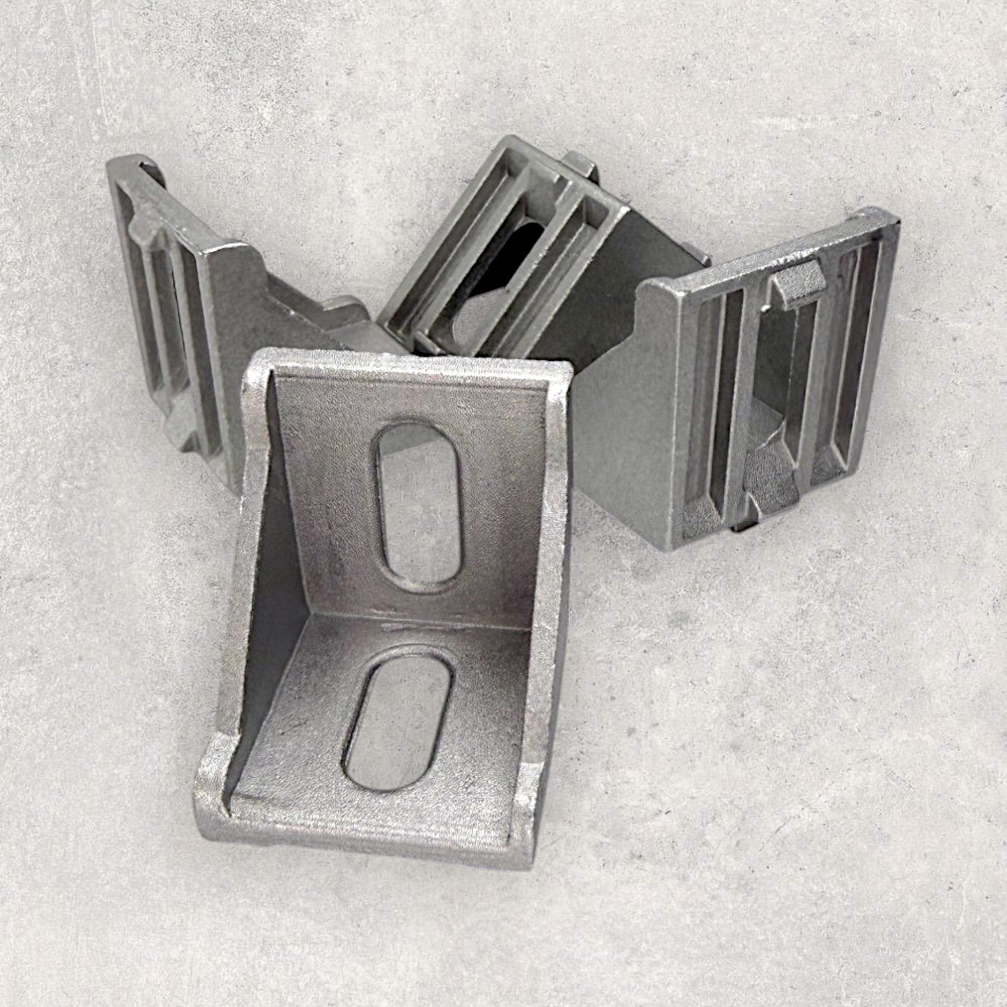 The Aluminum Carpenter, 8020, 80/20, Aluminium extrusion, Aluminum extrusion, Fixtures, Fasteners, Tools, 4040 Corner Bracket, 4040, Corner Bracket, Front View