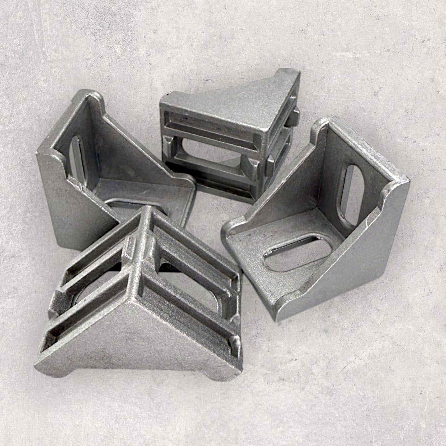 The Aluminum Carpenter, 8020, 80/20, Aluminium extrusion, Aluminum extrusion, Fixtures, Fasteners, Tools, 4040 Corner Bracket, 4040, Corner Bracket, Overall View