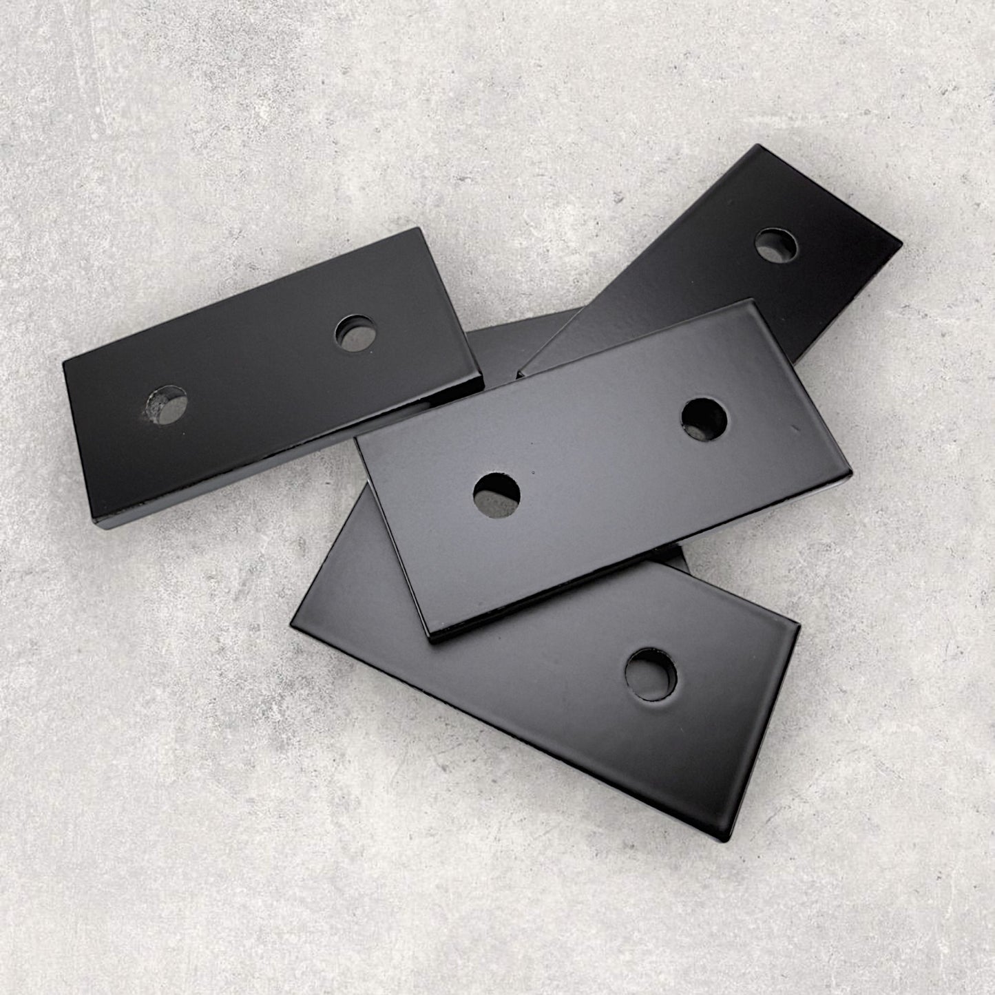 4080 Flush Plate Black