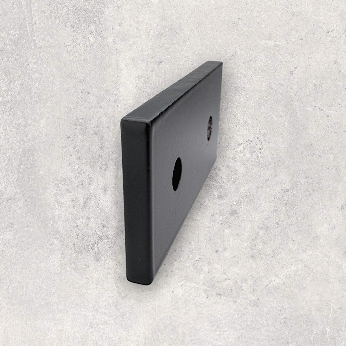 4080 Flush Plate Black