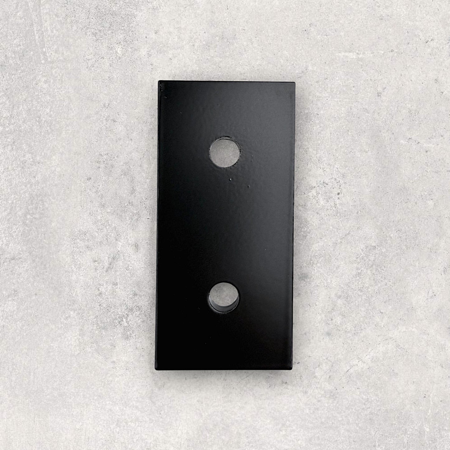4080 Flush Plate Black