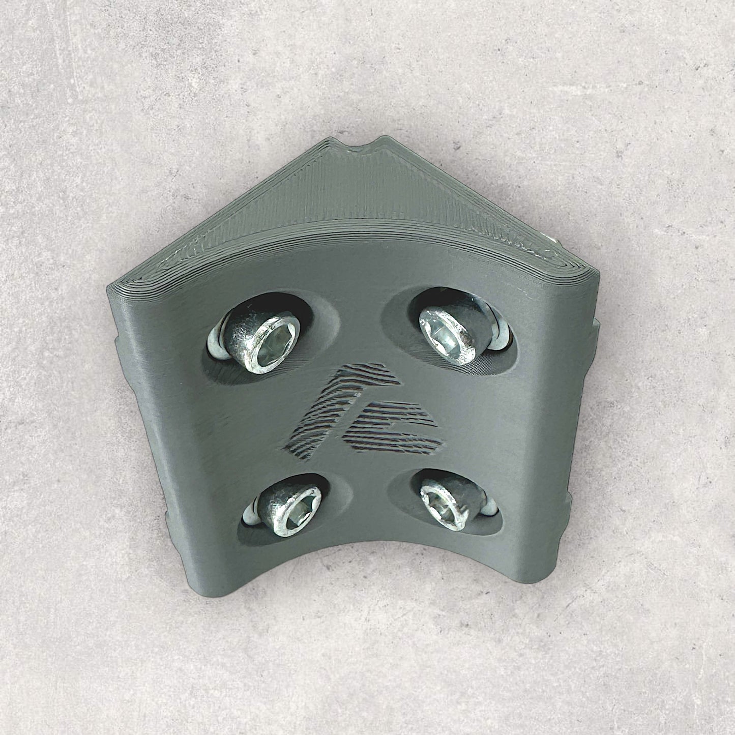 The Aluminum Carpenter, 8020, 80/20, Aluminium extrusion, Aluminum extrusion, Fixtures, Fasteners, Tools, 4080 to 5050 Corner Bracket, 4080 to 5050, Corner Bracket, Top View