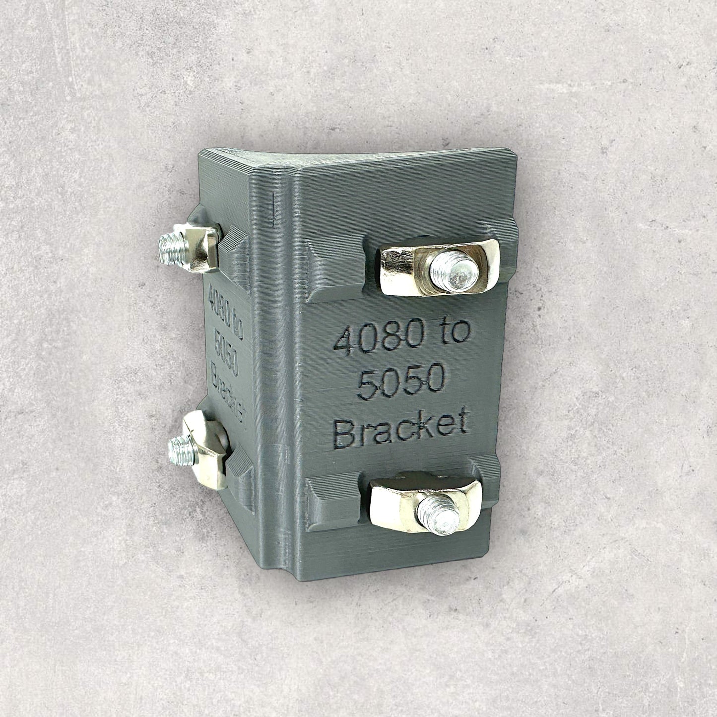 The Aluminum Carpenter, 8020, 80/20, Aluminium extrusion, Aluminum extrusion, Fixtures, Fasteners, Tools, 4080 to 5050 Corner Bracket, 4080 to 5050, Corner Bracket, Back 2 View