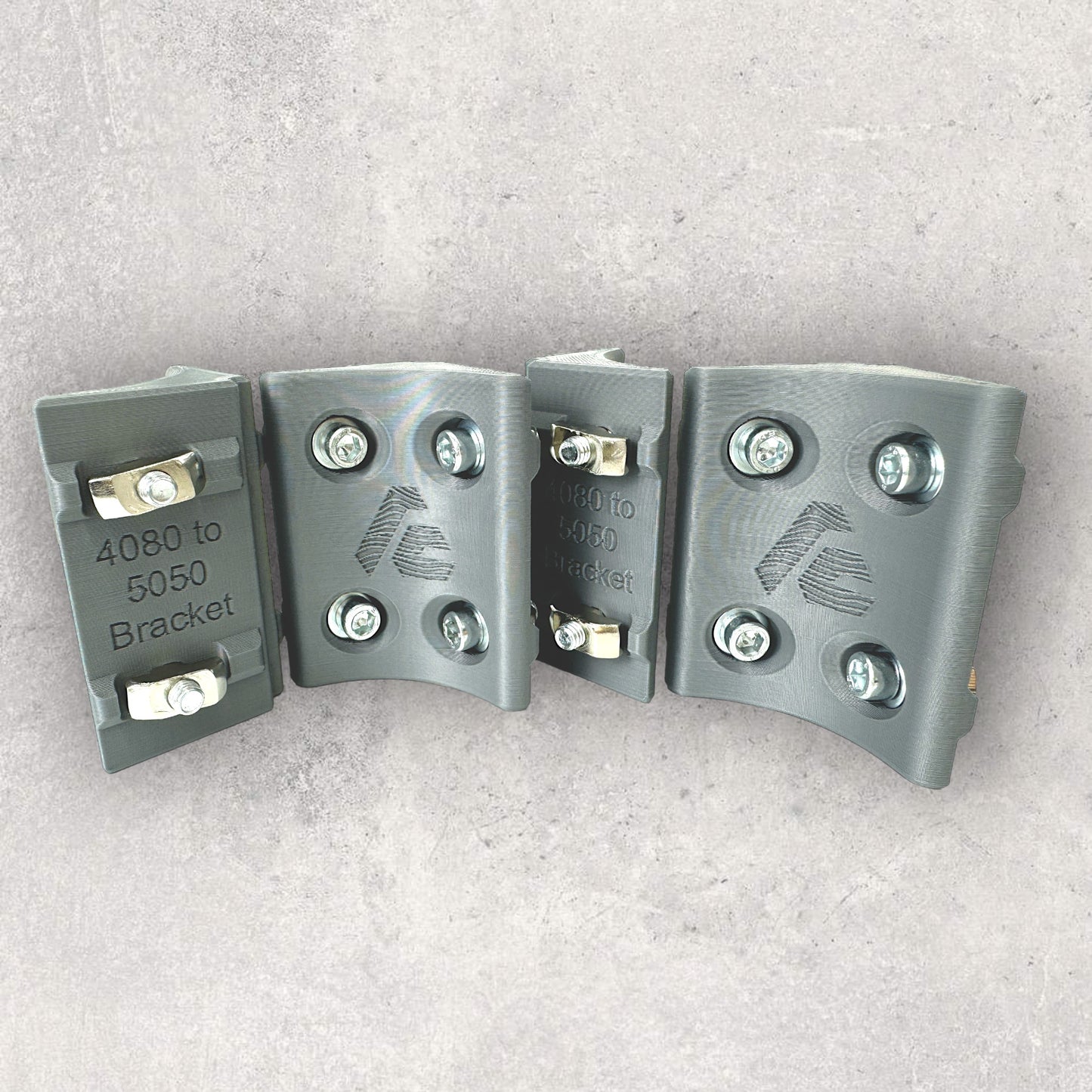 The Aluminum Carpenter, 8020, 80/20, Aluminium extrusion, Aluminum extrusion, Fixtures, Fasteners, Tools, 4080 to 5050 Corner Bracket, 4080 to 5050, Corner Bracket, Variation 2 View