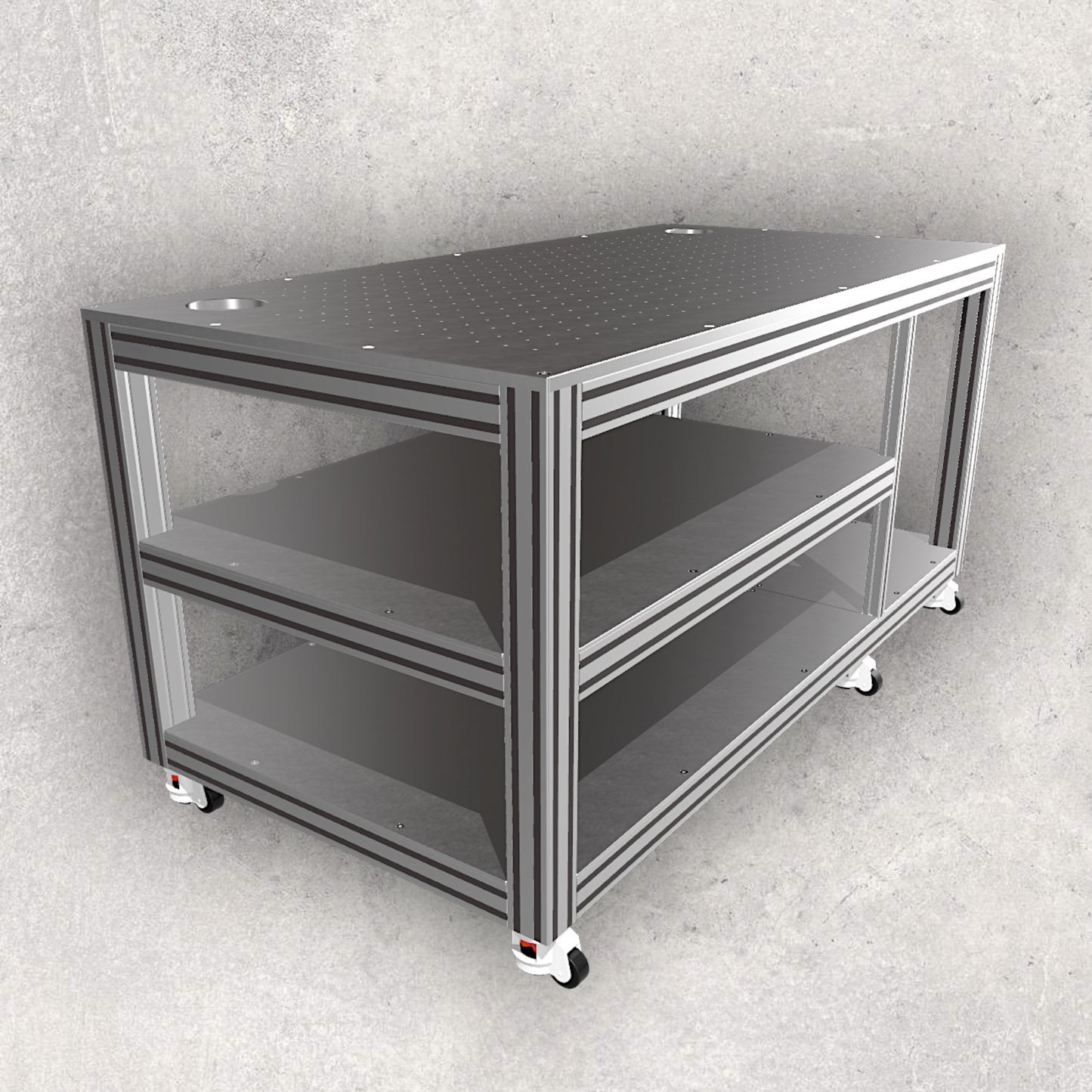 Research Laboratory Mounting Table (Download)