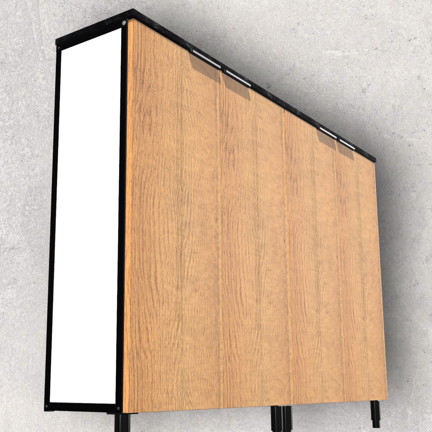 8020, 80/20, 2020, 8020 Design, Aluminum Design, Aluminium Design, Aluminum Extrusion Design, Aluminium Extrusion Design, Aluminum Extrusion, 3d Model, 3 D Model, Digital, Download, Digital Download, Extruded Aluminum, Extruded Aluminium, Domestic Aluminum Structure, Twin Shoe Rack, Bottom Left View