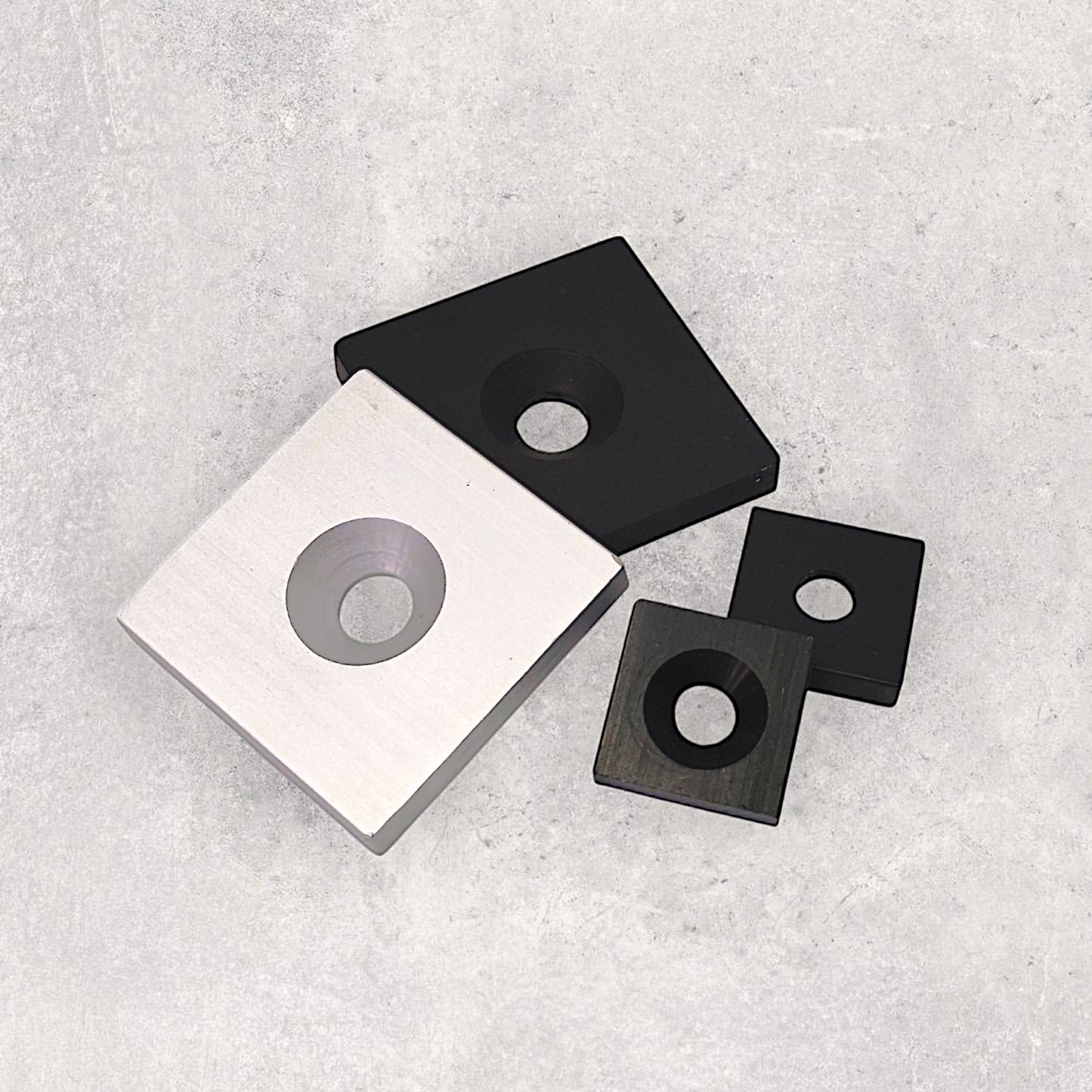 Aluminum End Cap (Square) (Set of 4)