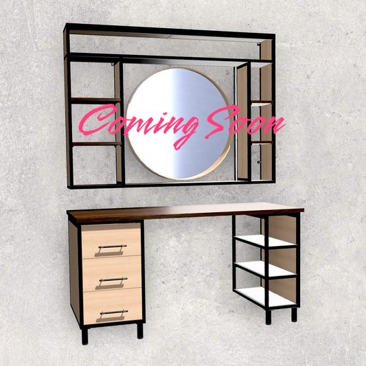 Aluminum Extrusion Dressing Table (Download)