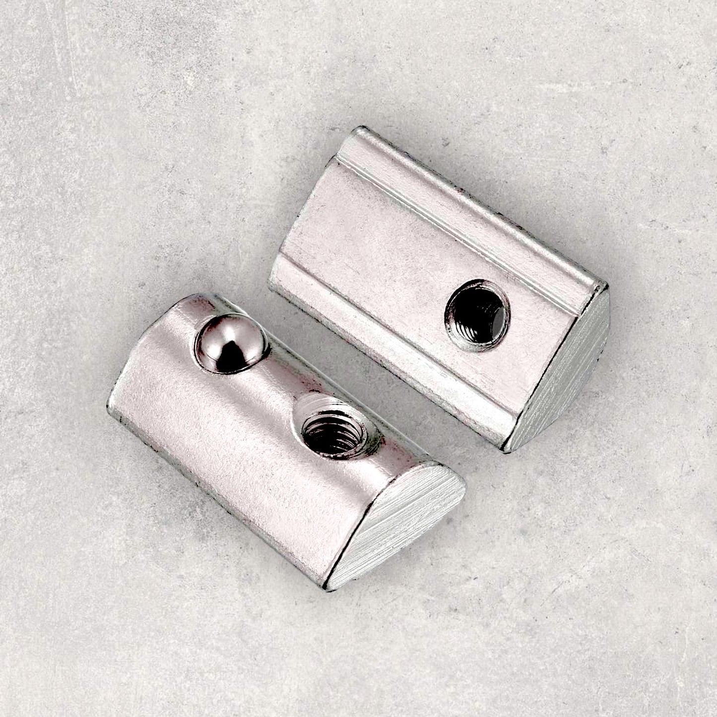 The Aluminum Carpenter, 8020, 80/20, Aluminium extrusion, Aluminum extrusion, Fixtures, Fasteners, Tools, Ball Spring T-Nut, Ball Spring, T-Nuts, Variation 1 View
