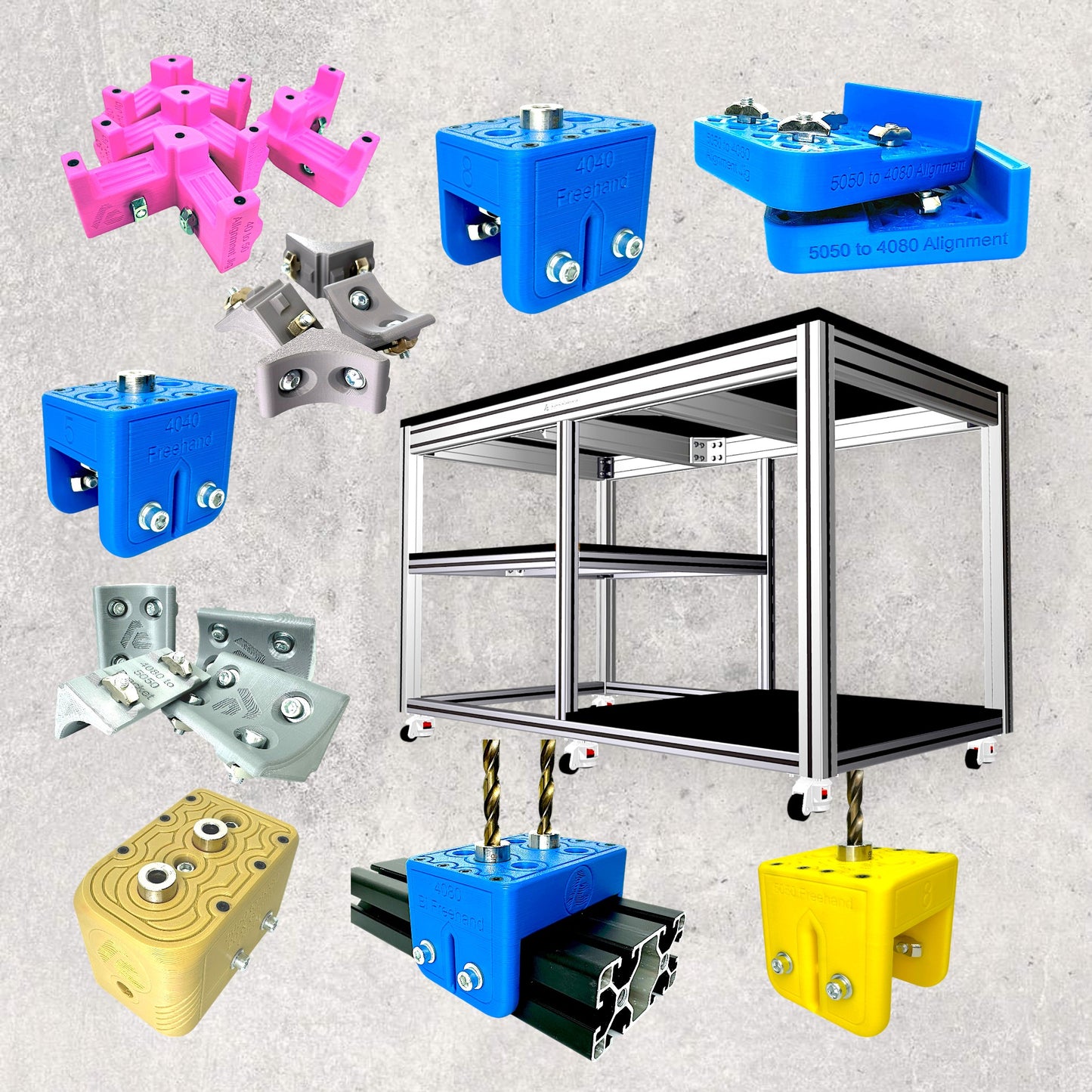 Bundle - Customized Laboratory Mobile Table