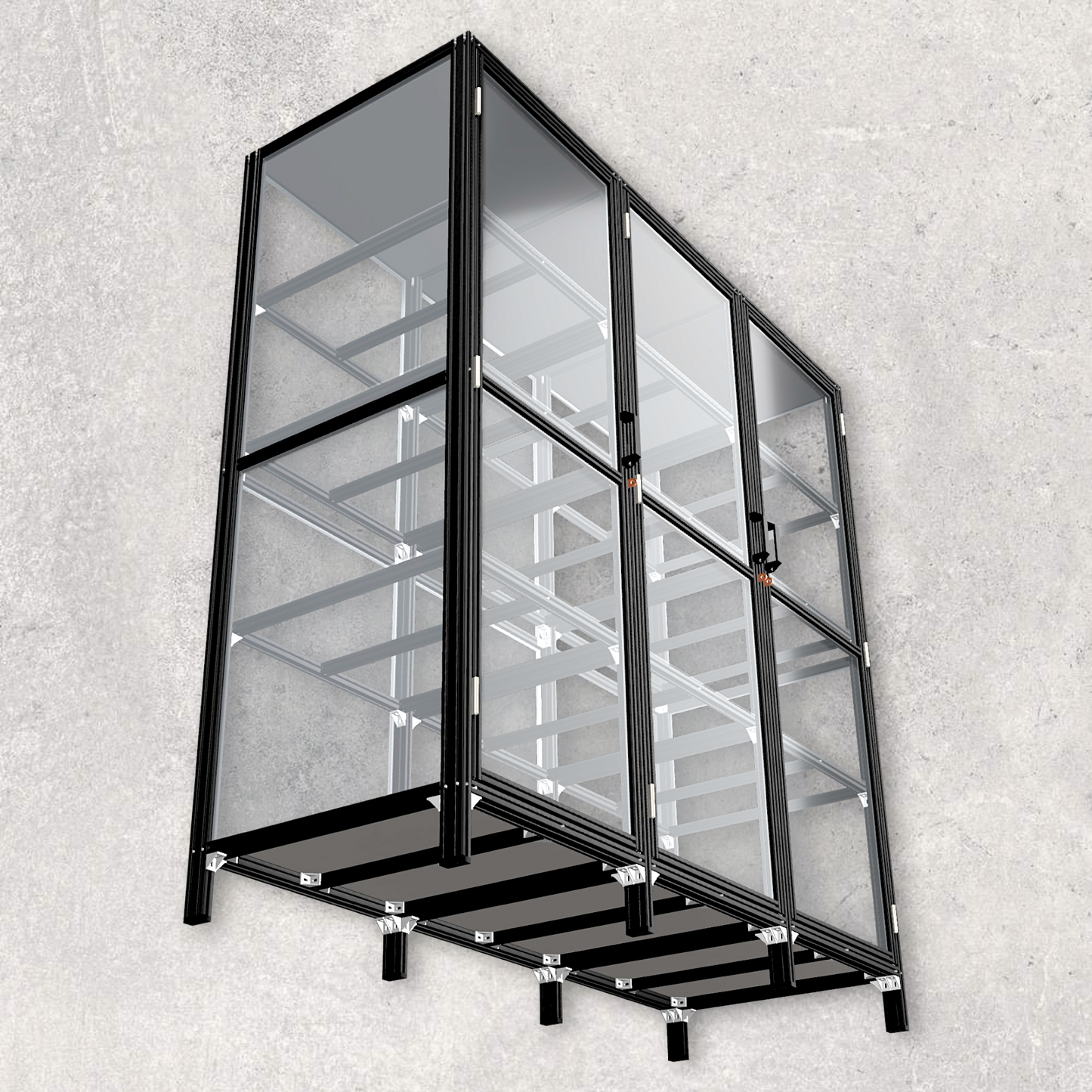 Aluminum Extrusion Greenhouse (Download)
