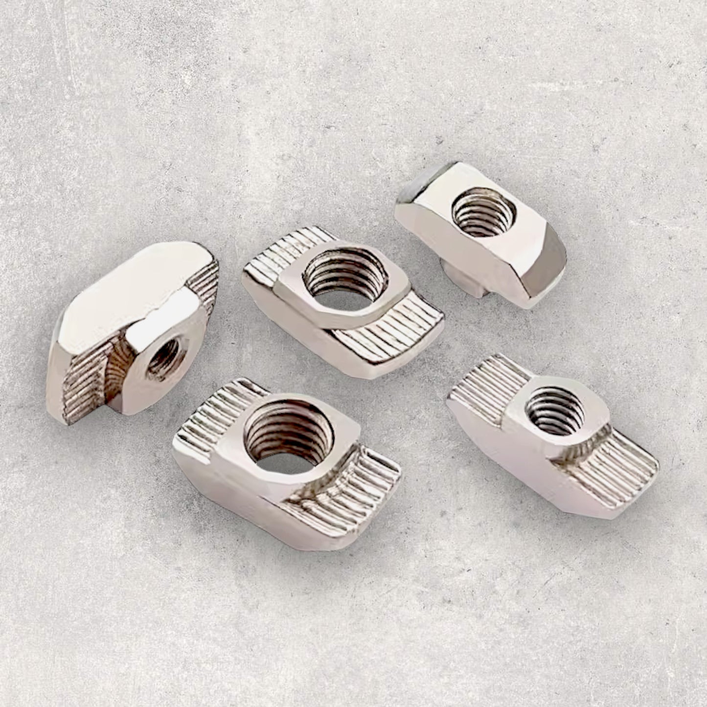 The Aluminum Carpenter, 8020, 80/20, Aluminium extrusion, Aluminum extrusion, Fixtures, Fasteners, Tools, Hammerhead T-Nuts, Hammerhead, T-Nuts, Overall View
