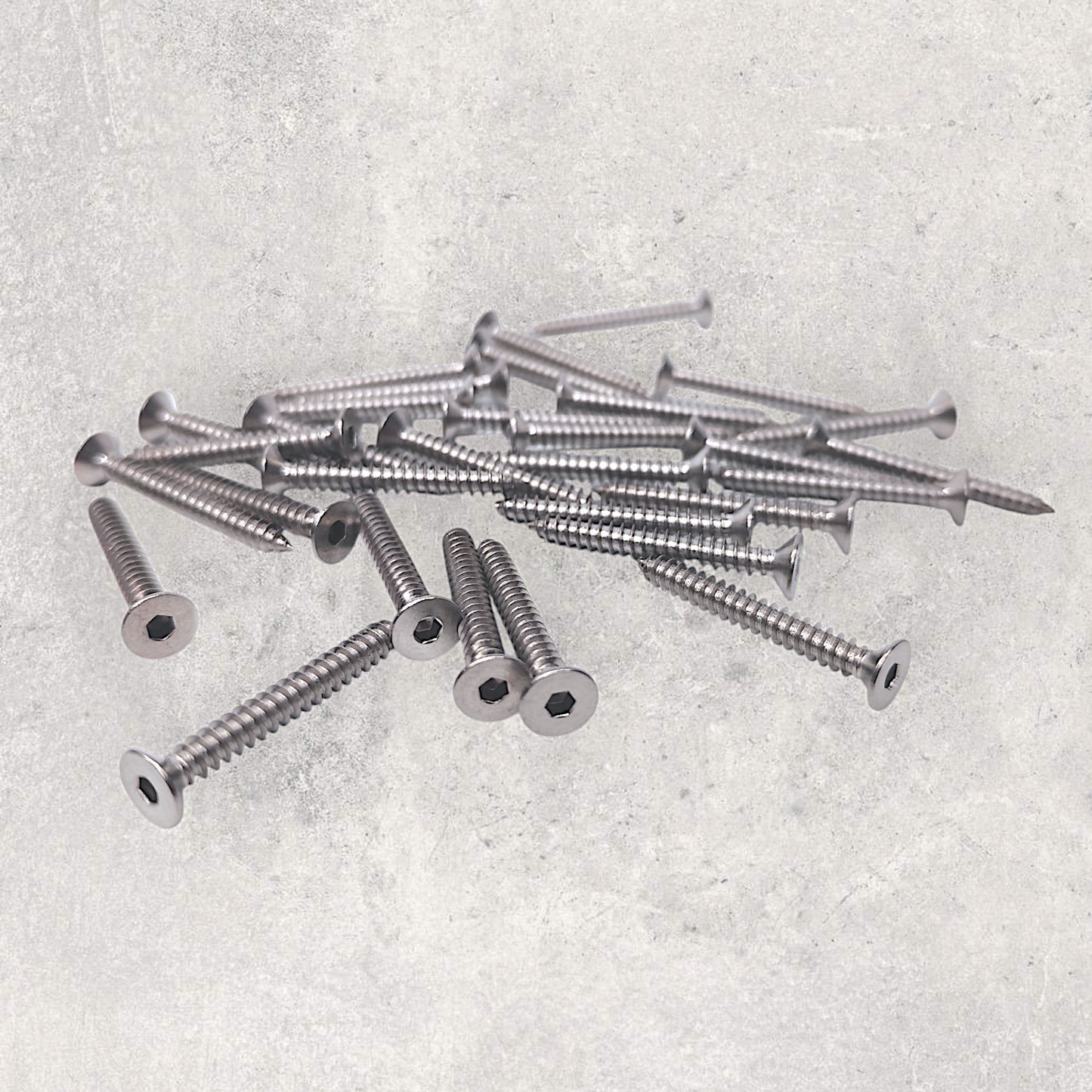 M5x40 Hex Wood Screw (Stainless Steel) (Set of 10)