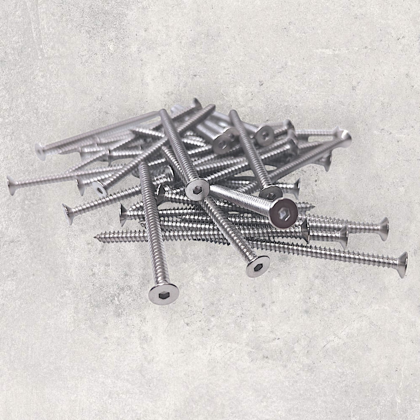 M5x80 Hex Wood Screw (Stainless Steel) (Set of 10)
