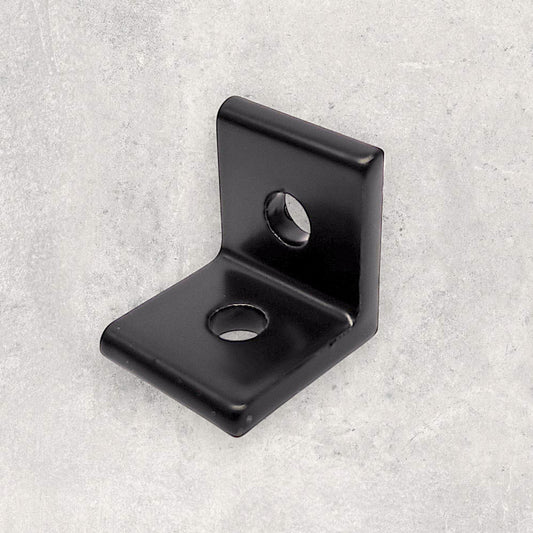 2020 Black Bracket (Round Holes) (Set of 4)