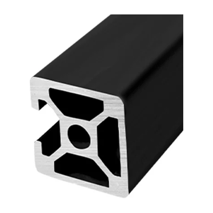 2020N3 aluminum extrusion, black anodised