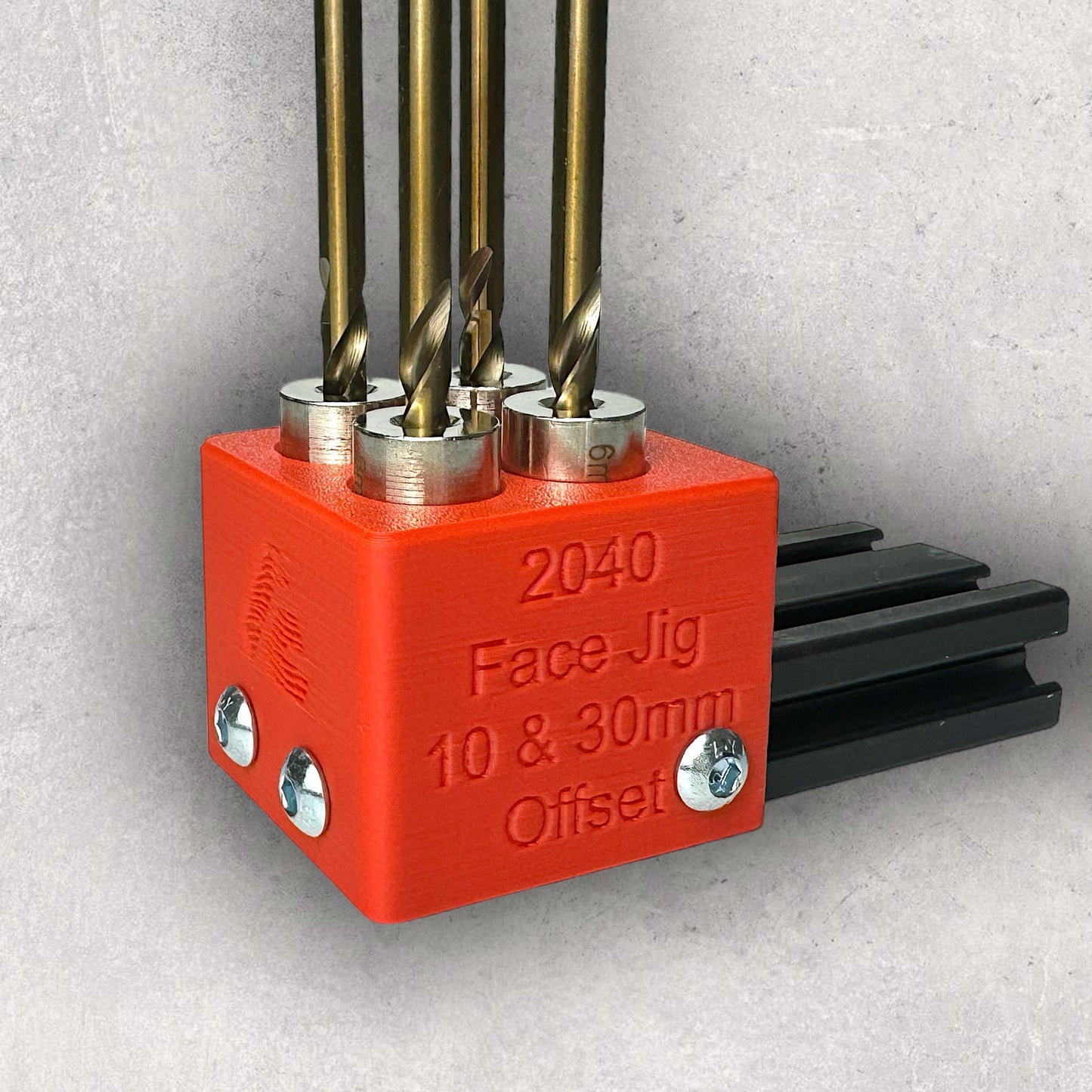 2040 10 & 30mm Offset Face Drilling Jig V1