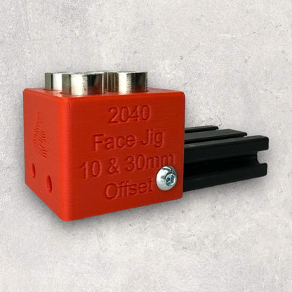 2040 10 & 30mm Offset Face Drilling Jig V1