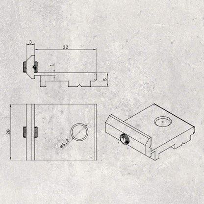 20 Series Shelf Bracket (Set of 4)