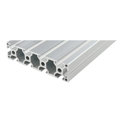 30120 aluminum extrusion, silver anodised