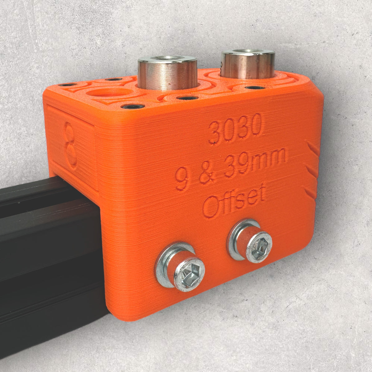 3030 9 & 39mm Offset Drilling Jig V2 – The Aluminum Carpenter