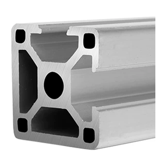 3030N2 aluminum extrusion, silver anodised