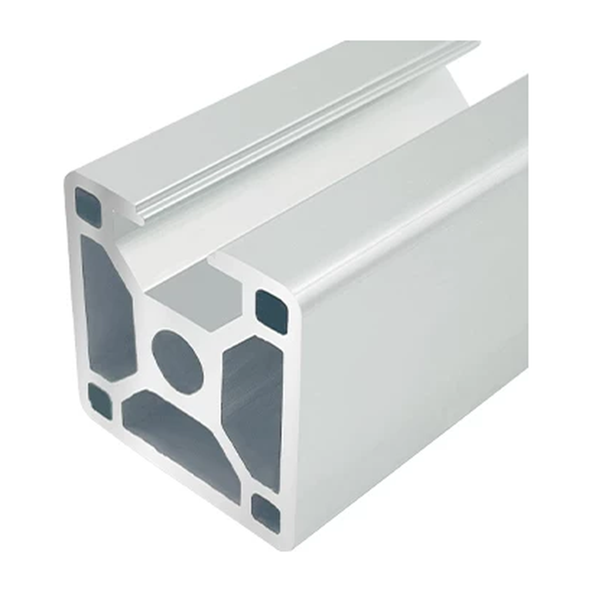 3030N3 aluminum extrusion, silver anodised