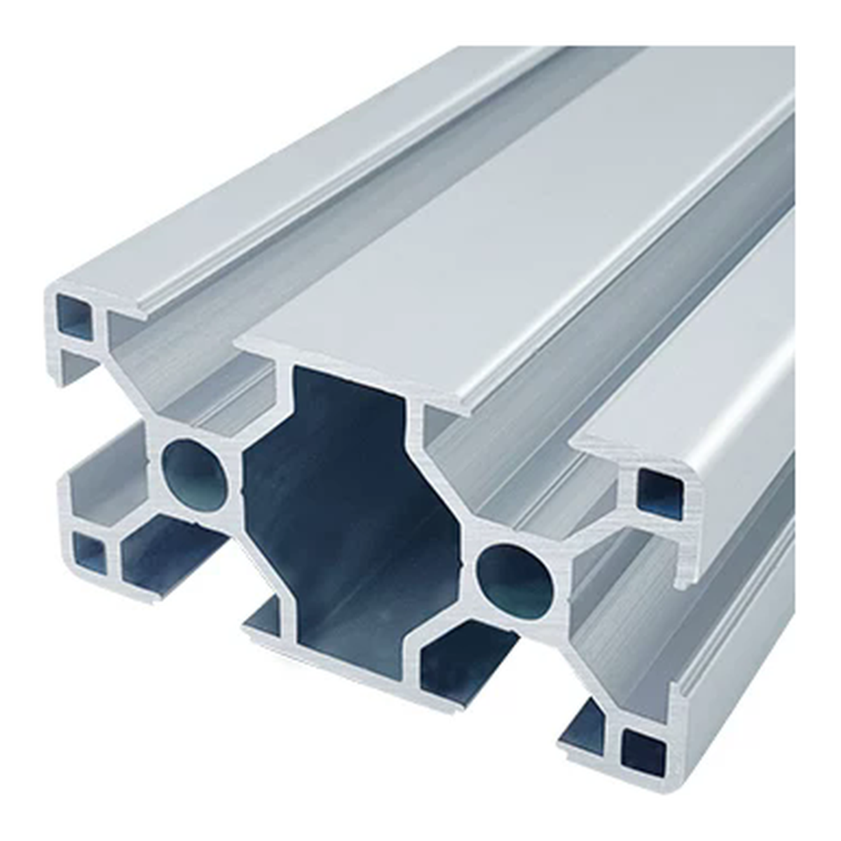 3060 aluminum extrusion, silver anodised