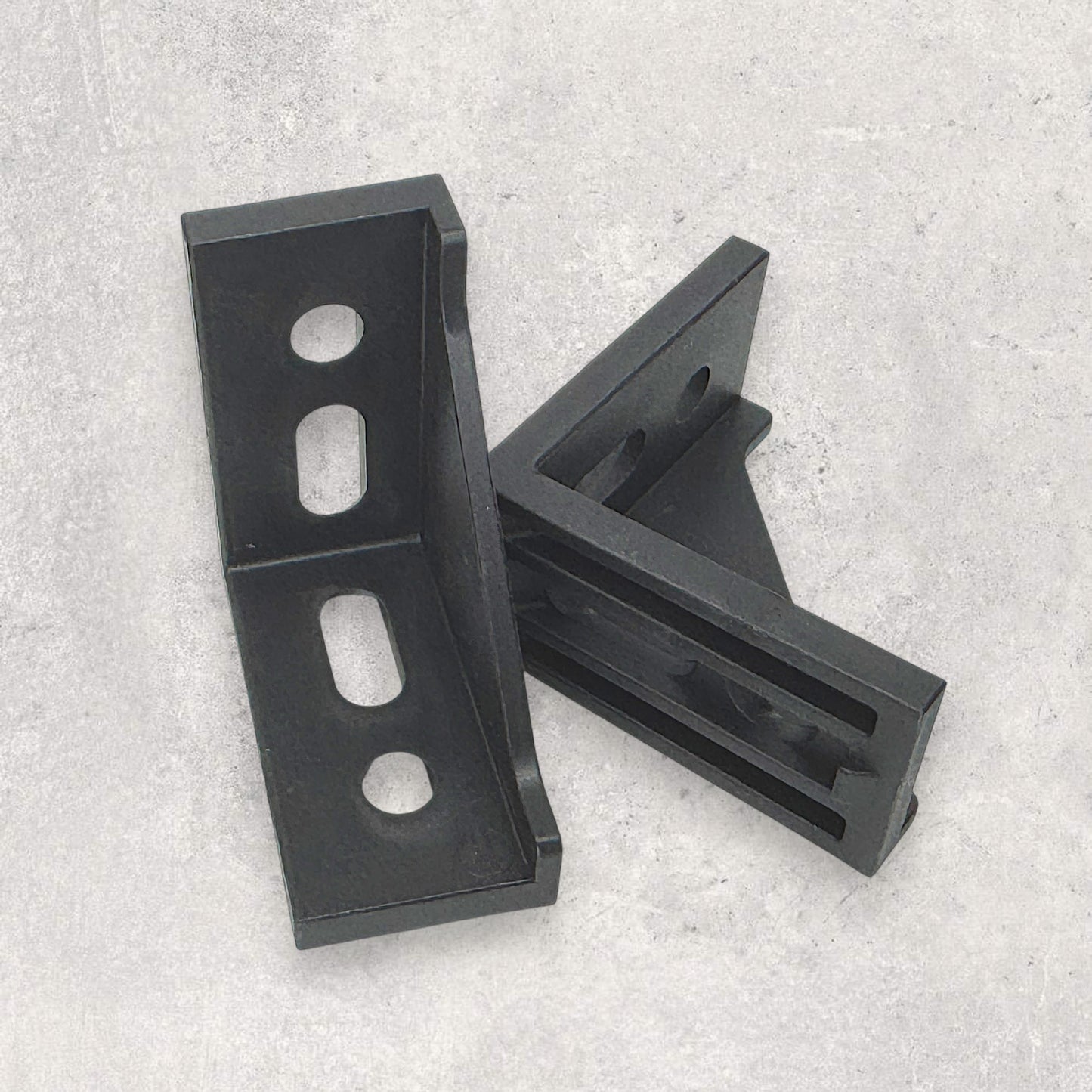3060 Nylon Corner Bracket Black (Set of 4)