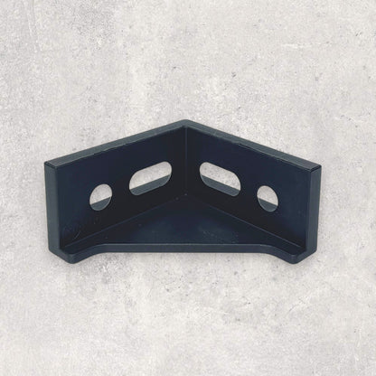 3060 Nylon Corner Bracket Black (Set of 4)
