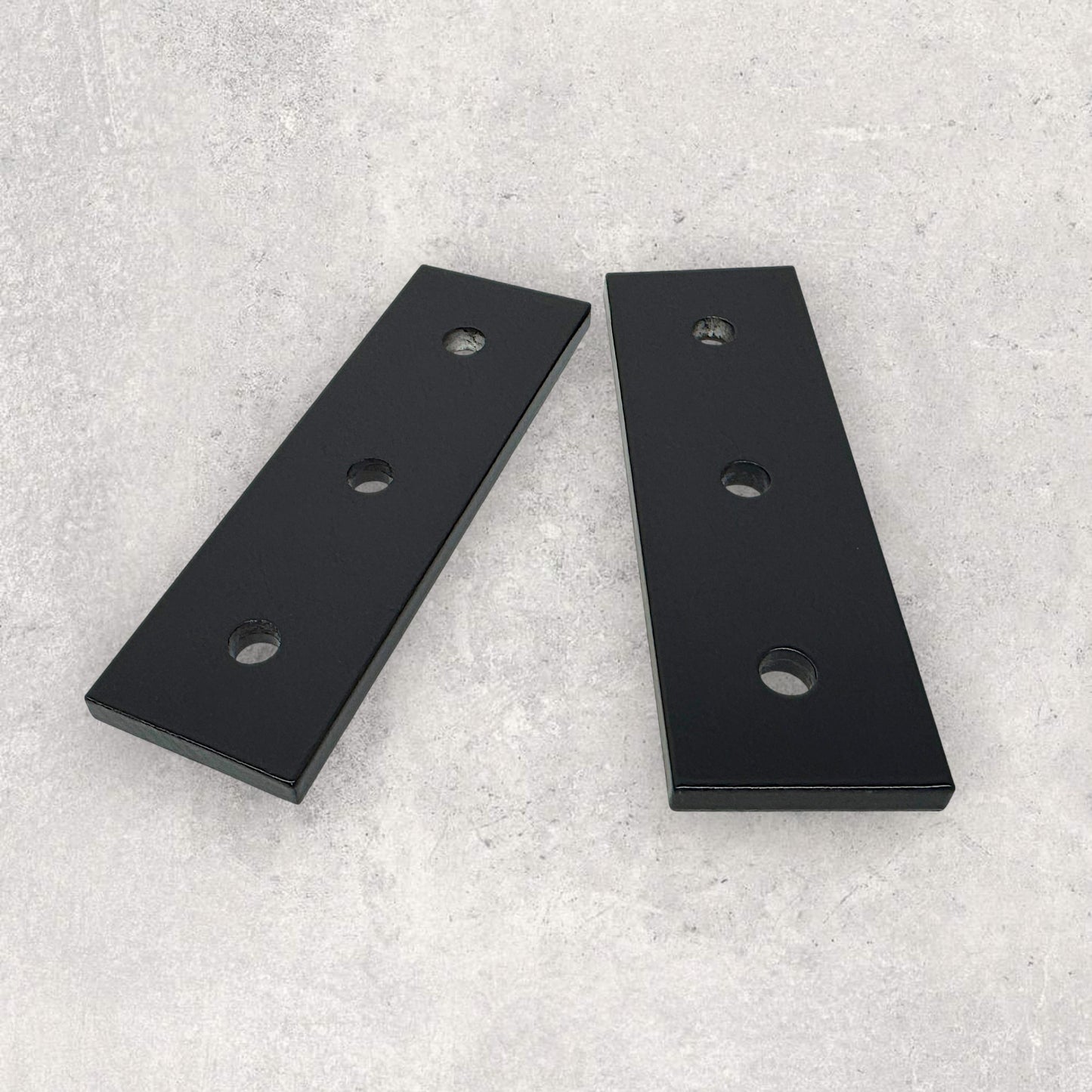 38120 Flush Plate Black