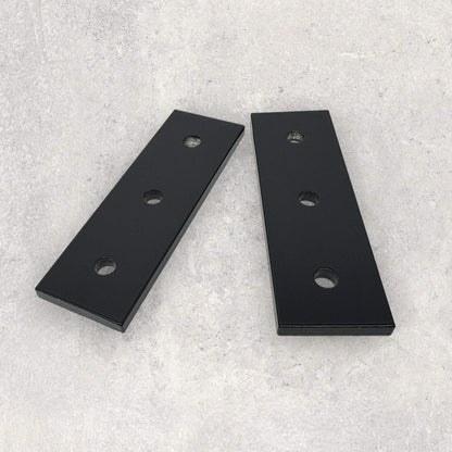 38120 Flush Plate Black