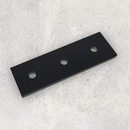 38120 Flush Plate Black