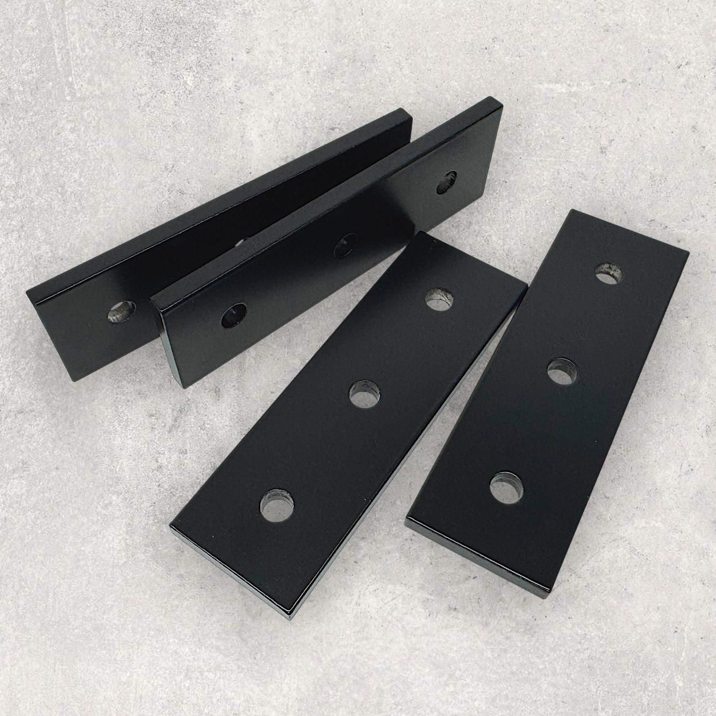 38120 Flush Plate Black