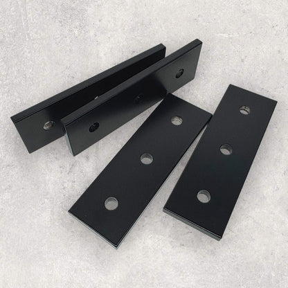 38120 Flush Plate Black