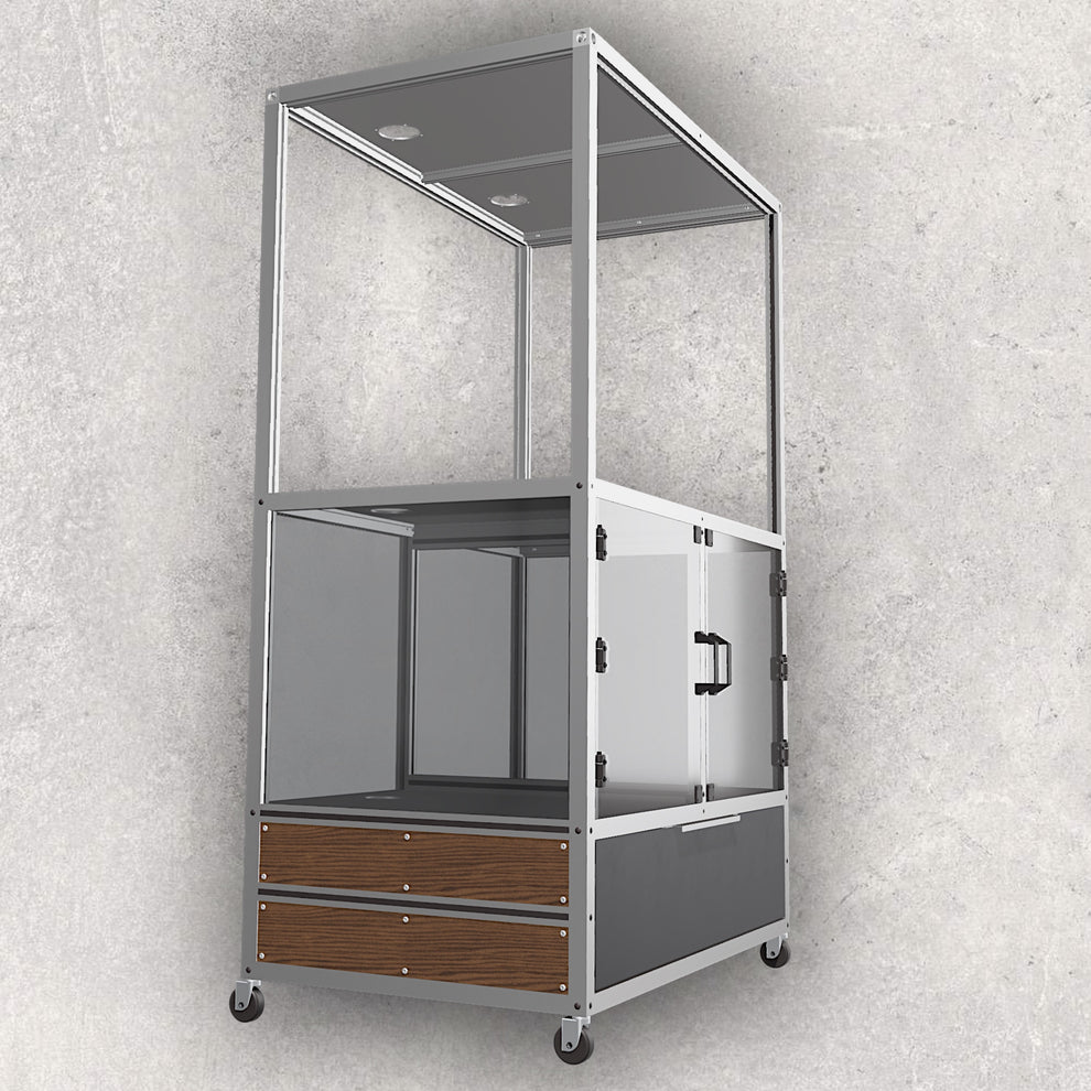 3D Printer Rack V1 (Download) – The Aluminum Carpenter