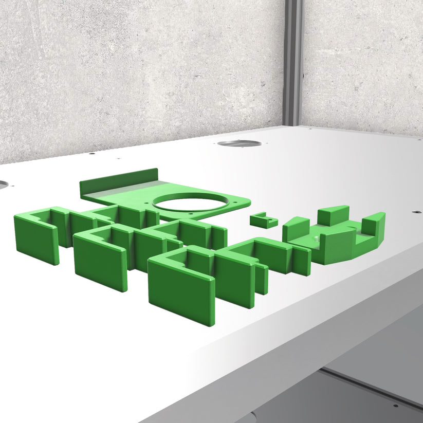 3D Printer Rack V1 (Download) – The Aluminum Carpenter