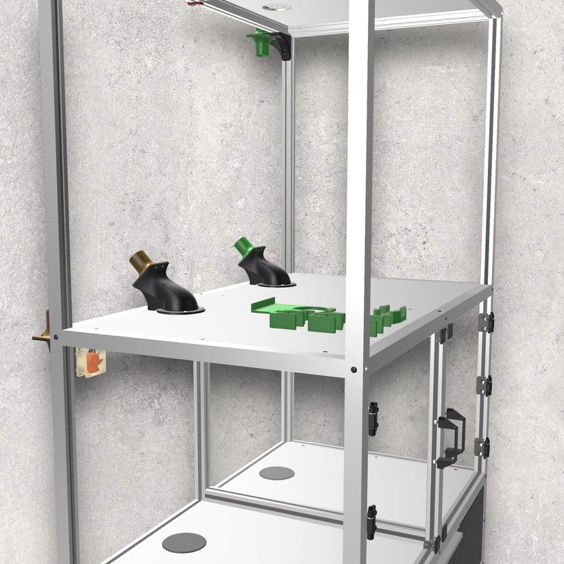 3D Printer Rack V2 (Download) – The Aluminum Carpenter