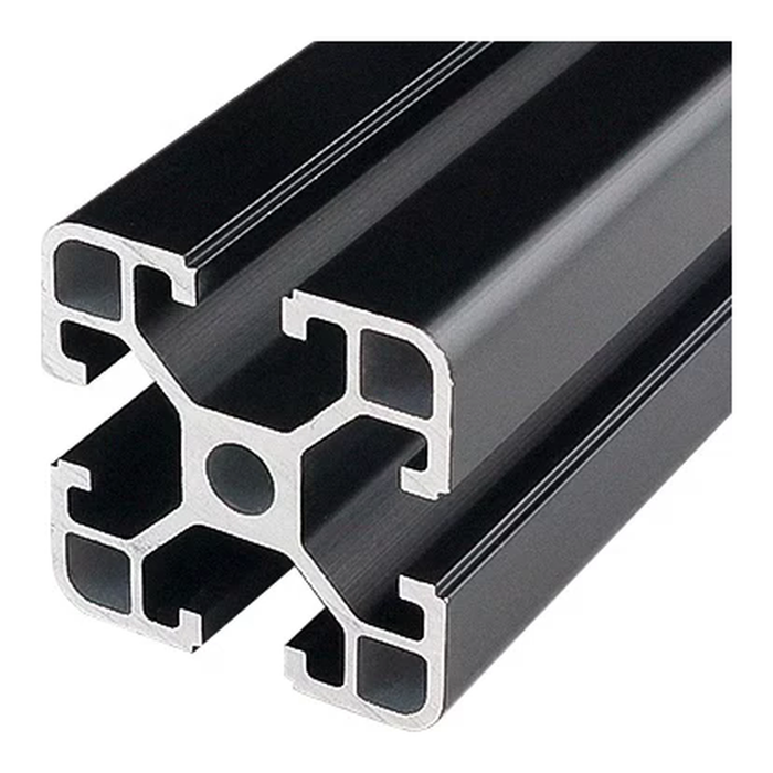 4040 aluminum extrusion, black anodised