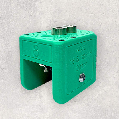 4040 18 & 38mm Offset Drilling Jig V2