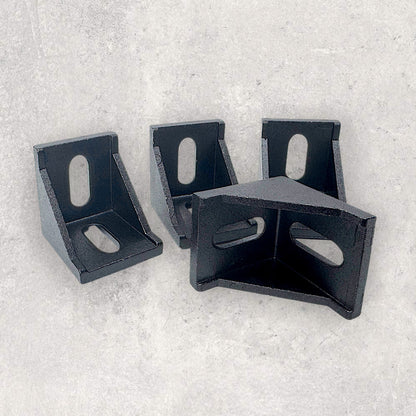 4040 Corner Bracket (Black) (Set of 4)