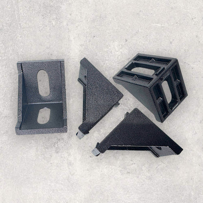 4040 Corner Bracket (Black) (Set of 4)