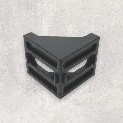 4040 Nylon Corner Bracket Black (Set of 4)